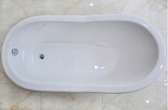 Magliezza Чугунная ванна Gracia Red 170x76 (ножки белые) – фотография-2